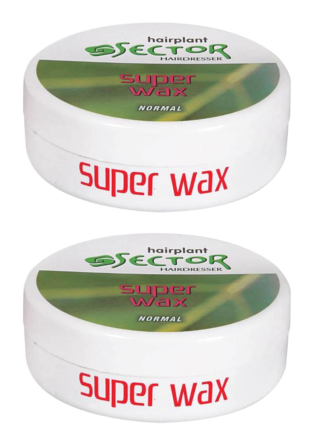 Sector Hair Plant Doğal Krem Orta Keratinli 2x150 ml Wax