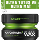 Vasso Styling Mat Krem Orta Keratinli 150 ml Wax