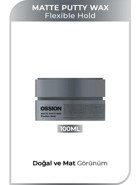 Morfose Flexible Hold Putty Mat Krem Sert Su Bazlı 100 ml Wax