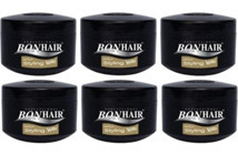 Bon Hair Styling Professoinal Doğal - Mat Krem Orta Organik 6x140 ml Wax
