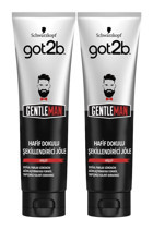 Schwarzkopf Gentleman Doğal - Parlak Jel Hafif Su Bazlı 2x150 ml Jöle