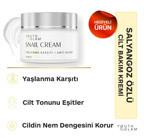 Youth Glam Snail Cream Nemlendirici Tüm Ciltler Anti-Aging, Kırışıklık Giderici Yüz Krem 50 ml