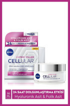 Nivea Expert Filler Güneş Koruyuculu Nemlendirici Tüm Ciltler Anti-Aging, Kırışıklık Giderici Yüz Krem 50 ml