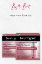 Neutrogena Bright Boost Nemlendirici Tüm Ciltler Anti-Aging, Kırışıklık Giderici Yüz Krem 2x50 ml