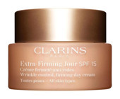 Clarins Extra-firming Güneş Koruyuculu Nemlendirici Tüm Ciltler Anti-Aging, Kırışıklık Giderici Yüz Krem 50 ml