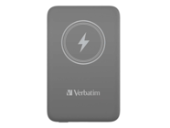 Verbatim MCP-10GY 10000 mAh Hızlı Şarj Type C Kablosuz Powerbank Gri
