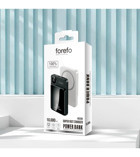 LaraThec Premium 10000 mAh Hızlı Şarj Dijital Göstergeli Micro USB Kablosuz Powerbank Beyaz