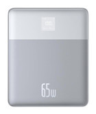 Baseus Blade 2 12000 mAh Hızlı Şarj Işıklı Dijital Göstergeli Type C Çoklu Bağlantı Powerbank Gümüş