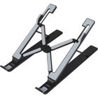 Gali's Ayarlanabilir Ayaklı Katlanabilir Masaüstü Laptop ve Tablet Standı Gri-Siyah