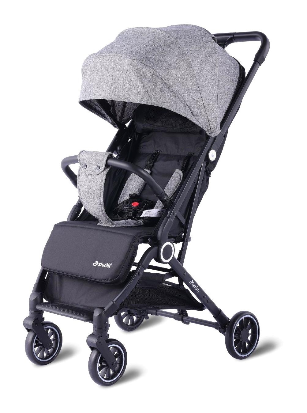 Baby Storch Merlin Katlanabilir Tek Elle Kapanan 360 Derece Dönen Tam Yatar Kabin Tipi Baston Bebek Arabası