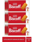 Lotus Biscoff Karamelize Bisküvi 3x156 gr