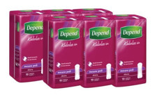 Depend Ekstra 10'lu Mesane Pedi 6 adet