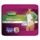 Depend L 20'li Emici Külot 2 Adet
