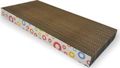 Rotipet Karton Kedi Otlu 44 cm Kedi Tırmalama Kartonu