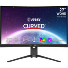 Msi Mag 275CQRXF 100 Hz 1 ms 27 inç FHD Curved Rapid VA Kameralı VGA HDMI 2560 x 1440 px LED Monitör