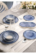 Noble Life Ocean Porselen 6 Kişilik Yemek Takımı 27 Parça