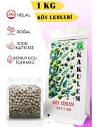 Kakulem Kavrulmuş Tuzlu Organik Çıtır Beyaz Leblebi 1 kg