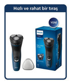 Philips S1134-00 Sakal Sinekkaydı Islak Kuru Tıraş Makinesi
