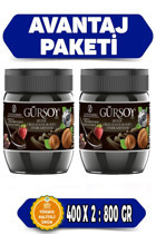 Gürsoy Bitter Çikolatalı Fındık Kreması 2x400 gr
