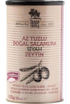 Tariş Az Tuzlu Doğal Salamura Siyah Zeytin Teneke 800 gr
