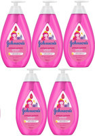 Johnson's Baby Göz Yakmayan Hipoalerjenik Yenidoğan Hassas Ciltler İçin Argan Yağlı Bebek Şampuanı 5x750 ml