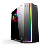 Power Boost Vk-G3906S RGB Mesh Siyah Dikey Mid Tower Oyuncu Bilgisayar Kasası