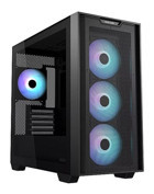Asus A21 Plus RGB 3 Fanlı Siyah Dikey Mini ATX Oyuncu Bilgisayar Kasası