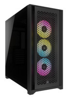 Corsair Cc-9011242-Ww RGB Mesh 3 Fanlı Siyah Dikey ATX Oyuncu Bilgisayar Kasası