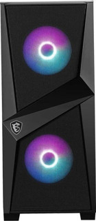 Msi Mag Forge 100R RGB Mesh 1 Fanlı Siyah Dikey ATX Oyuncu Bilgisayar Kasası