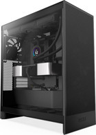 Nzxt H72Fb-01 RGB Mesh Sıvı Soğutmalı 10 Fanlı Siyah Dikey Mid Tower Standart Bilgisayar Kasası