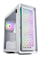 Fsp Cut593P RGB 3 Fanlı Beyaz Dikey Mid Tower Oyuncu Bilgisayar Kasası
