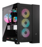 Corsair 6500D Mesh 3 Fanlı Siyah Dikey Mid Tower Oyuncu Bilgisayar Kasası