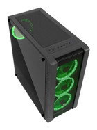 Seclife Slc-G7020 RGB 4 Fanlı Siyah Dikey Mid Tower Oyuncu Bilgisayar Kasası