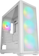 Rampage Vortex V3 RGB Mesh Sıvı Soğutmalı 7 Fanlı Beyaz Dikey E-ATX Oyuncu Bilgisayar Kasası