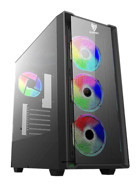 Blueforce Phoenix RGB Mesh 6 Fanlı Siyah Dikey ATX Oyuncu Bilgisayar Kasası