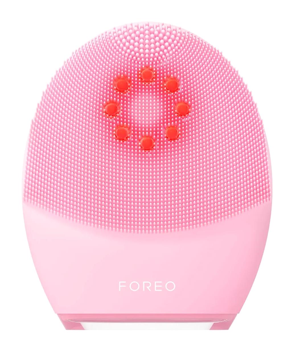 Foreo Luna 4 Plus Hassas Ciltler İçin Silikon Şarjlı Titreşimli Yüz Temizleme Cihazı Pembe