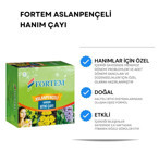 Fortem Aslan Pençesi-Civan Perçemi Çiçeği-Hayıt Organik Karışık Poşet Bitki Çayı 40 Adet