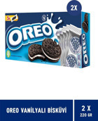 Oreo Kremalı Bisküvi 2x220 gr