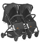 Mimma Baby Katlanabilir 360 Derece Dönebilen Kabin Tipi Baston İkiz Bebek Arabası