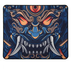 KlasseGear Tiger Bilek Destekli 48x40 cm Gaming Mousepad Çok Renkli