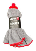 Silver Home Tekli Yedek Mop Gri