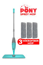 Pony 3'lü Mop Yeşil
