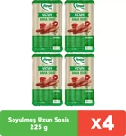 Pınar Soyulmuş Uzun Dana Sosis 4x225 gr
