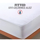 VentiSette Fıtted Pamuk-Polyester Sıvı Geçirmez 160x200 cm Çift Kişilik Alez