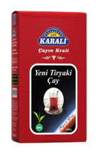 Karali Tiryaki Organik Siyah Çay Dökme Çay 3'lü 1 kg