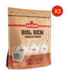 Çaykur Bol Dem Organik Demlik Poşet Çay 3'lü 60 Adet