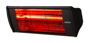 Rehome Hottable Supreme 2000 W Duvar Tipi Infrared Isıtıcı Siyah