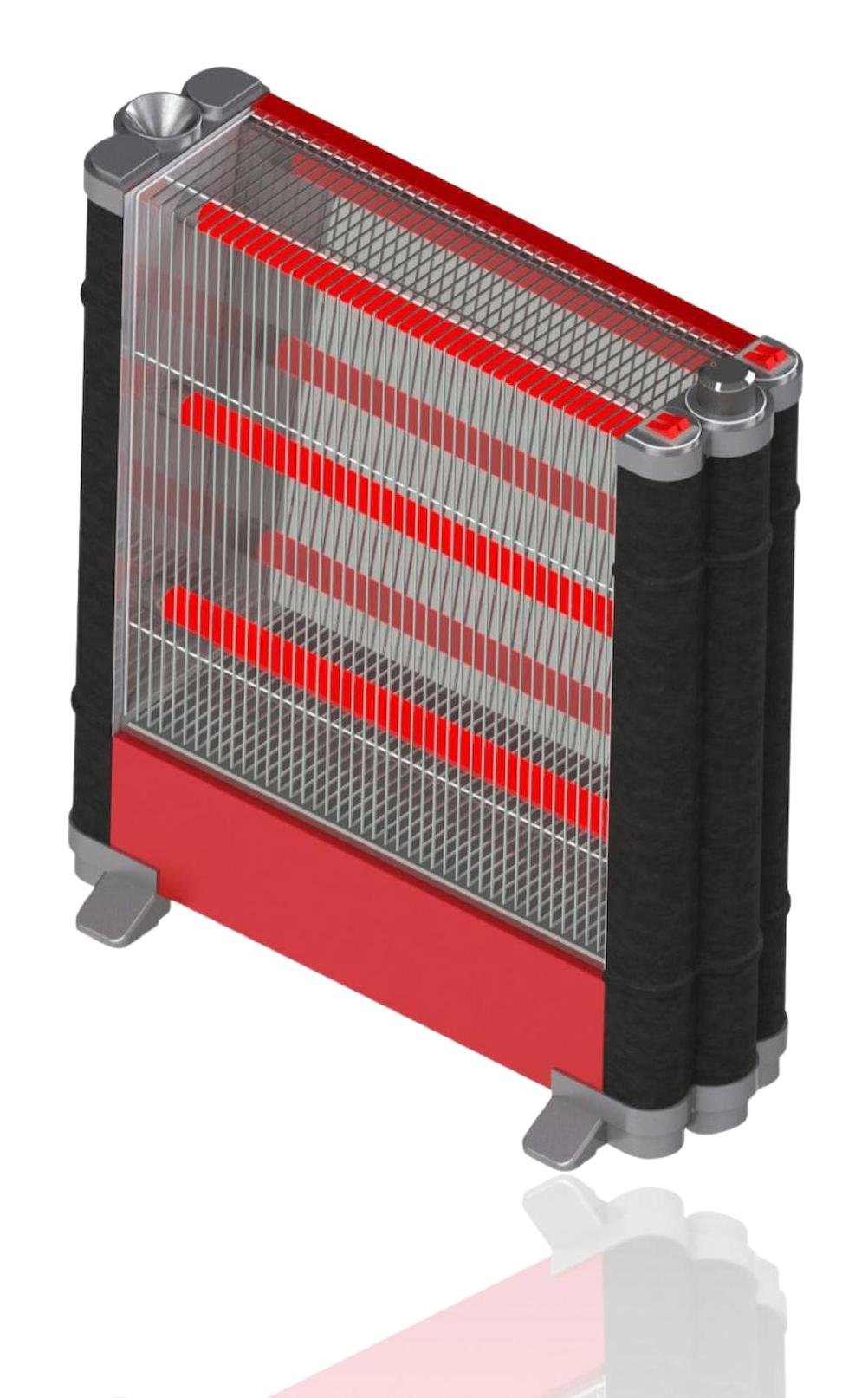 Uğur Grate Irf 2700 W Duvar Tipi Infrared Isıtıcı Siyah
