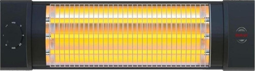 Mirkraft Mt-5252 1800 W Duvar Tipi Infrared Isıtıcı Siyah