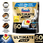 Finish Ultimate Plus Hepsi Bir Arada Limon Tablet Bulaşık Makinesi Deterjanı 60 Adet